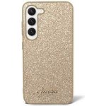 Pouzdro Guess PC/TPU Glitter Flakes Metal Logo Samsung Galaxy S23+ Gold – Zbozi.Blesk.cz