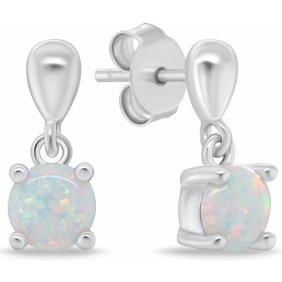 Brilio Silver náušnice EA1137W – Zboží Mobilmania