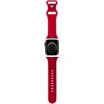 Hello Kitty Liquid Silicone Kitty Head Logo Řemínek pro Apple Watch 38/40mm Red – Zboží Mobilmania