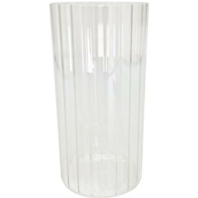 Váza valec vrúb. sklo pr.10/v20cm – Hledejceny.cz