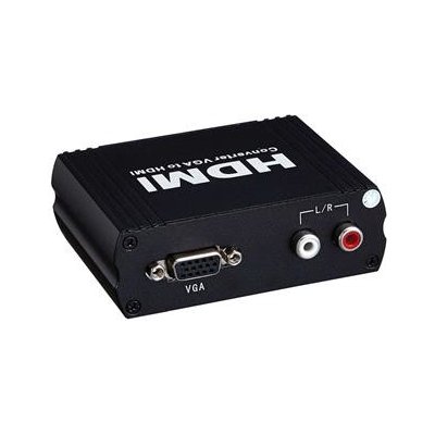 PremiumCord VGA+stereo audio elektronický konvertor na rozhraní HDMI, khcon-24 – Zboží Mobilmania