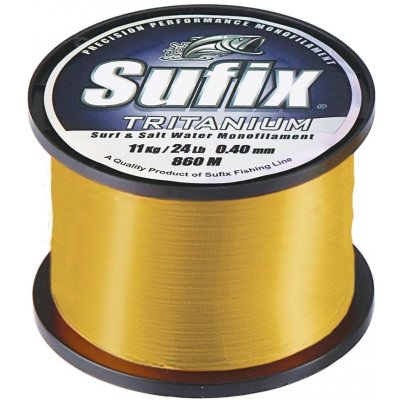 Sufix Monofilní Tritanium Neon Zlatá 1750 m 0,28 mm 5,5 kg – Zboží Mobilmania