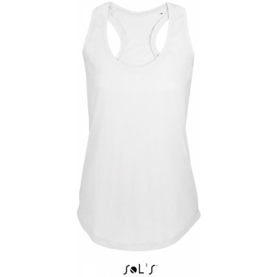 Sol's Racerback MOKA White