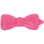 Show Tech Plastová mašlička 4,5 cm růžová – Zboží Dáma