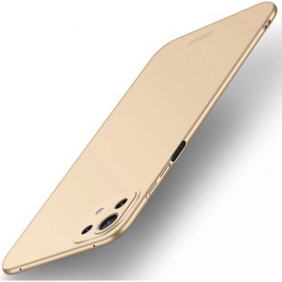 Pouzdro MOFI Ultra tenké Xiaomi Mi 11 Lite / 11 Lite 5G / 11 Lite NE 5G zlaté – Zboží Mobilmania