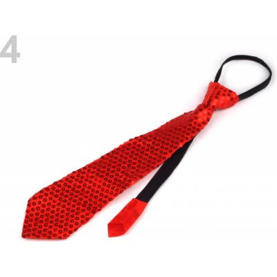 Kravata s flitry červená – Zboží Dáma Kravata s flitry červená – Zboží Dáma