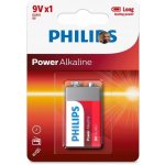Philips PowerLife 9V 1ks 6LR61P1B/10 – Zboží Mobilmania