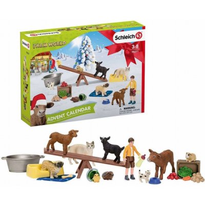 Schleich 98271 Farm World Adventní kalendář 2021 – Zboží Dáma