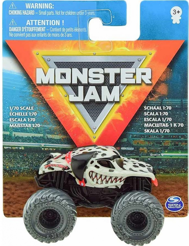 Monster Jam Sběratelská auta Dalmatin 1:70