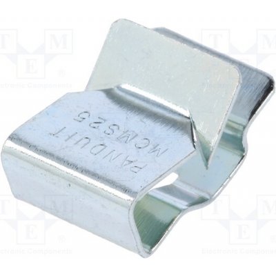 PANDUIT MCMS25-P-C Držák; vtlačovaný; ocel; Šíř.pásku: 2,5÷4,8mm; Výš: 11,5mm – Zbozi.Blesk.cz