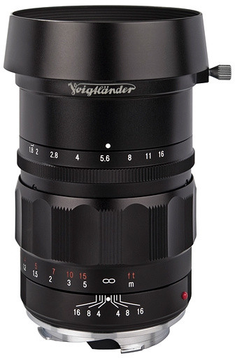 Voigtländer 75mm f/1.8 Heliar