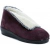 Dámské bačkory a domácí obuv Rogallo papuče 2669-000 fialové dámské zimní papuče fialová