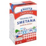 Madeta Jihočeská smetana trvanlivá 31% 250 ml – Zboží Dáma