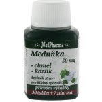 MedPharma Meduňka + chmel + kozlík 37 kapslí – Hledejceny.cz
