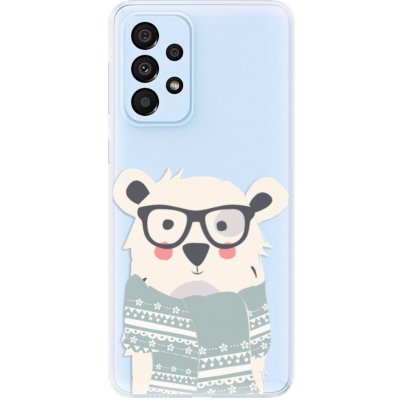 Pouzdro iSaprio - Bear with Scarf - Samsung Galaxy A33 5G – Hledejceny.cz