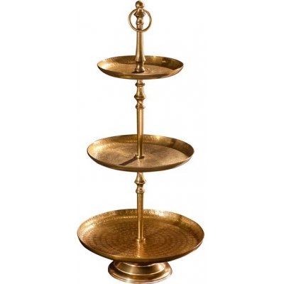 Interior De etažér Orient II 65 cm zlatý MIS41537 – Zboží Dáma