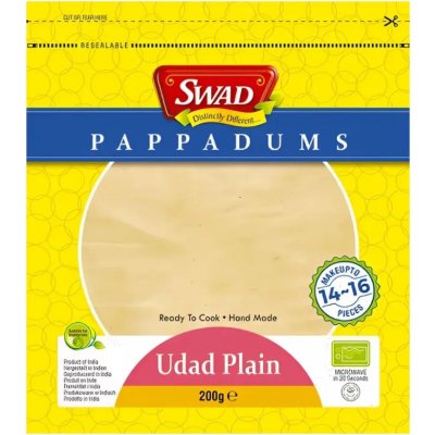 Swad Indický chleba Papadum 200 g – Zboží Dáma