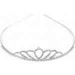 Štrasová čelenka / korunka do vlasů Varianta: 6 crystal, Balení: 1 ks – Zbozi.Blesk.cz