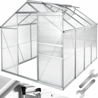 TecTake 402476 bez základny 250 x 185 x 195 cm hliník – HobbyKompas.cz