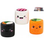 Mikro SQUISHY SUSHI veselí kamarádi set 3ks mačkací antistresové Kawaii figurky – Hledejceny.cz