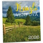 ARIA nástěnný Kouzlo venkova 2026 – Zboží Dáma