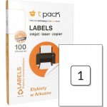 T-Pack ETA21029701 Samolepící etikety 210 x 297 mm 1 ks na A4 100 listů