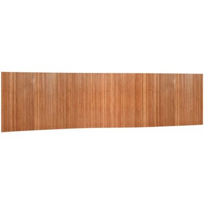 vidaXL Paraván 800 × 165 cm bambusový hnědý 377013 – Zboží Dáma