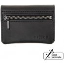 Fixed Kožená Tripple Wallet z pravé hovězí kůže černá FIXW-TR2-BK