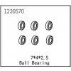 Modelářské nářadí Absima Ball Bearing 7*4*2.5 6