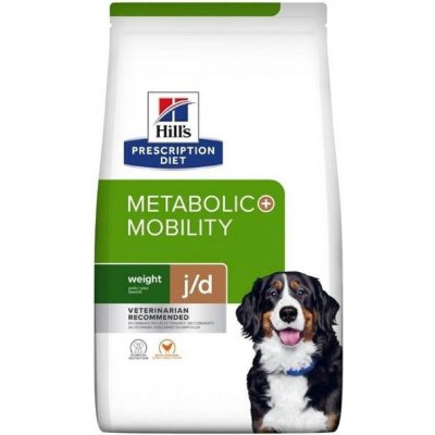 Hill's Prescription Diet Metabolic & Mobility Regulace hmotnosti pro psy 12 kg – Zboží Mobilmania