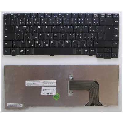 česká klávesnice Fujitsu Siemens Amilo M1450 M1451 černá CZ
