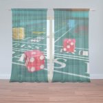 Sablio Záclony Kostky: 2ks 150x250cm – Hledejceny.cz