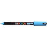 Uni Posca PC-1MR 0,7 mm světle modrá ultra tenký hrot – Zboží Živě