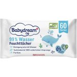 Babydream Dětské vlhčené ubrousky 60 ks – Zboží Dáma