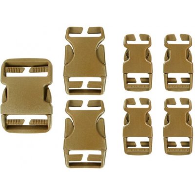 CONDOR OUTDOOR přezky náhradní REPAIR KIT 7 ks DRY EARTH – Hledejceny.cz