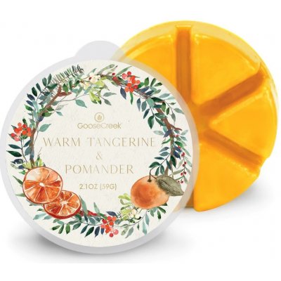 Goose Creek Candle Vonný Vosk Warm Tangerine & Pomander 59 g – Zbozi.Blesk.cz