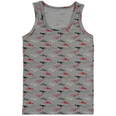 Evona chlapecký nátělník se širokými ramínky F šedá – Sleviste.cz