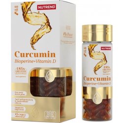 Nutrend Curcumin + Bioperin + Vitamín D 60 kapslí