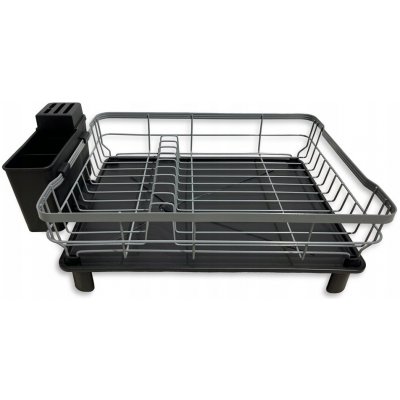 ODKAPÁVAČ NA NÁDOBÍ STOJANOVÝ ODKAPÁVAČ ČERNÝ VELKÝ + PODNOS – Zboží Dáma