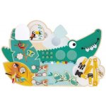 Janod Tropik doska s aktivitami Krokodíl – Hledejceny.cz