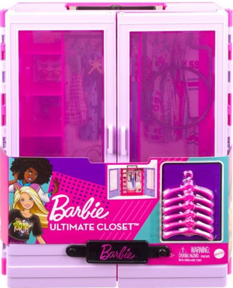 MATTEL Barbie Fashionistas Šatní skříň | Srovnanicen.cz