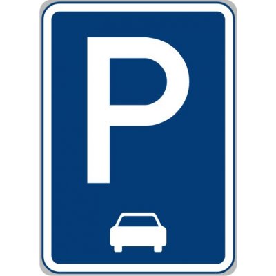 Dopravní Značka IP11c Parkoviště (podélné stání) – Zboží Dáma