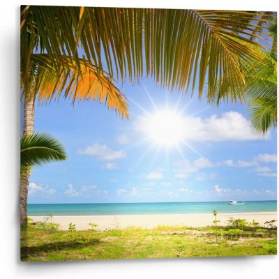 Sablio Obraz Pláž - 110x110 cm – Hledejceny.cz