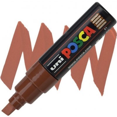Uni Posca PC-8K 8 mm hnědý – Zboží Živě