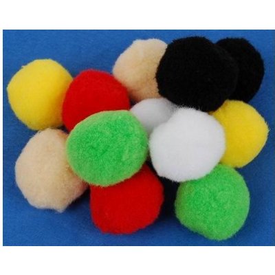 Bambulky 12ks 40mm mix barev – Zboží Dáma