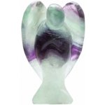Nefertitis Fluorit multicolor anděl strážný NF5899 - L - cca 4 cm – Zboží Dáma
