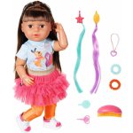 BABY born Starší sestřička Play & Style, brunetka, 43 cm – Zbozi.Blesk.cz