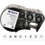 M4C-500-595-WT-BK 170818 12.70 mm x 7.62 m Vinyl černý tisk bílý podklad – Zboží Mobilmania