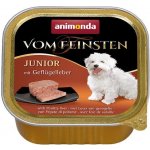 Animonda Vom Feinsten Junior Kuře & krůtí srdce 150 g – Zboží Mobilmania