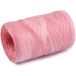 Prima-obchod Lýko rafie přírodní multicolor, k pletení tašek, šíře 5-8 mm, barva 1 růžová sv. – Sleviste.cz